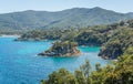 Scenic sight near Procchio in Elba Island, Tuscany, Italy Royalty Free Stock Photo